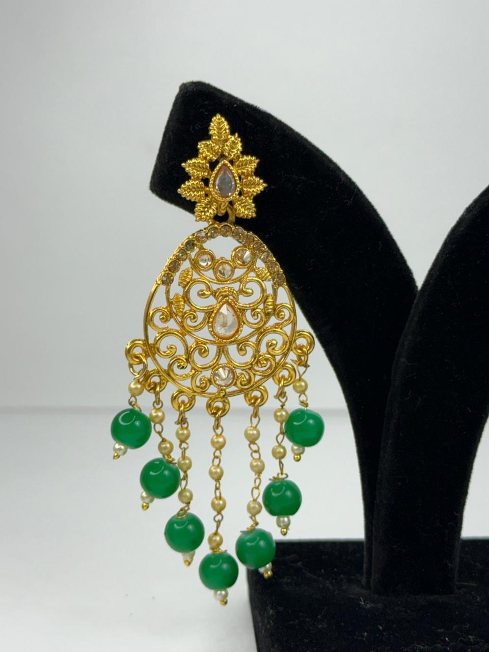 EmeraldVeil Earrings