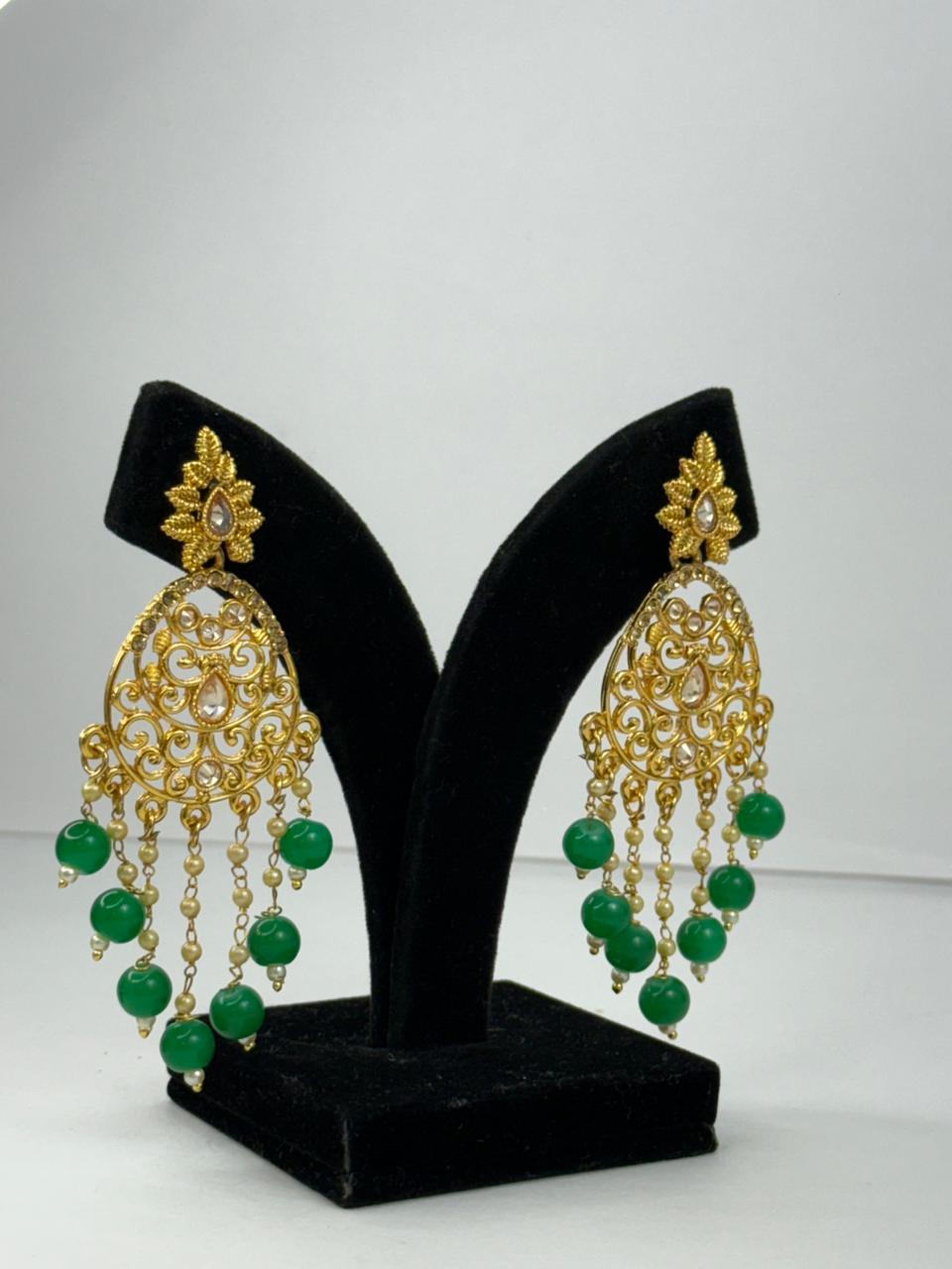 EmeraldVeil Earrings