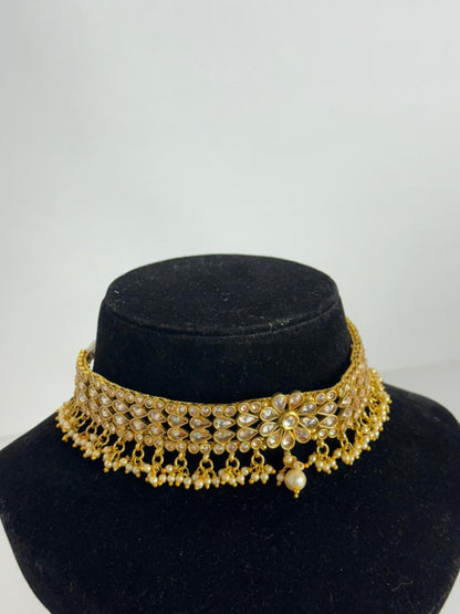 Shahi Noor gold Choker Set