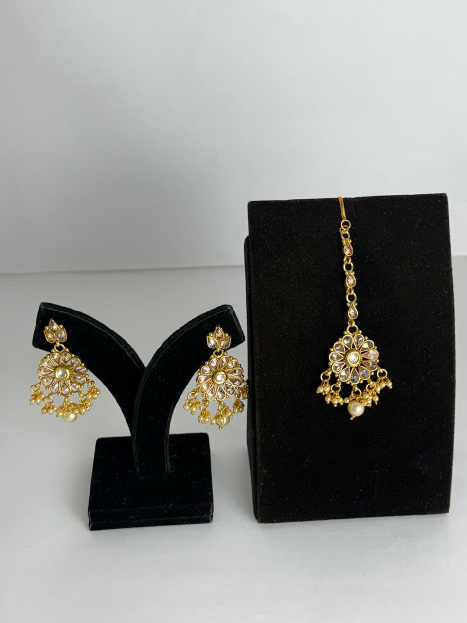 Shahi Noor gold Choker Set
