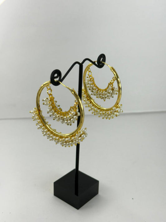 GlowFall Pearl Earrings