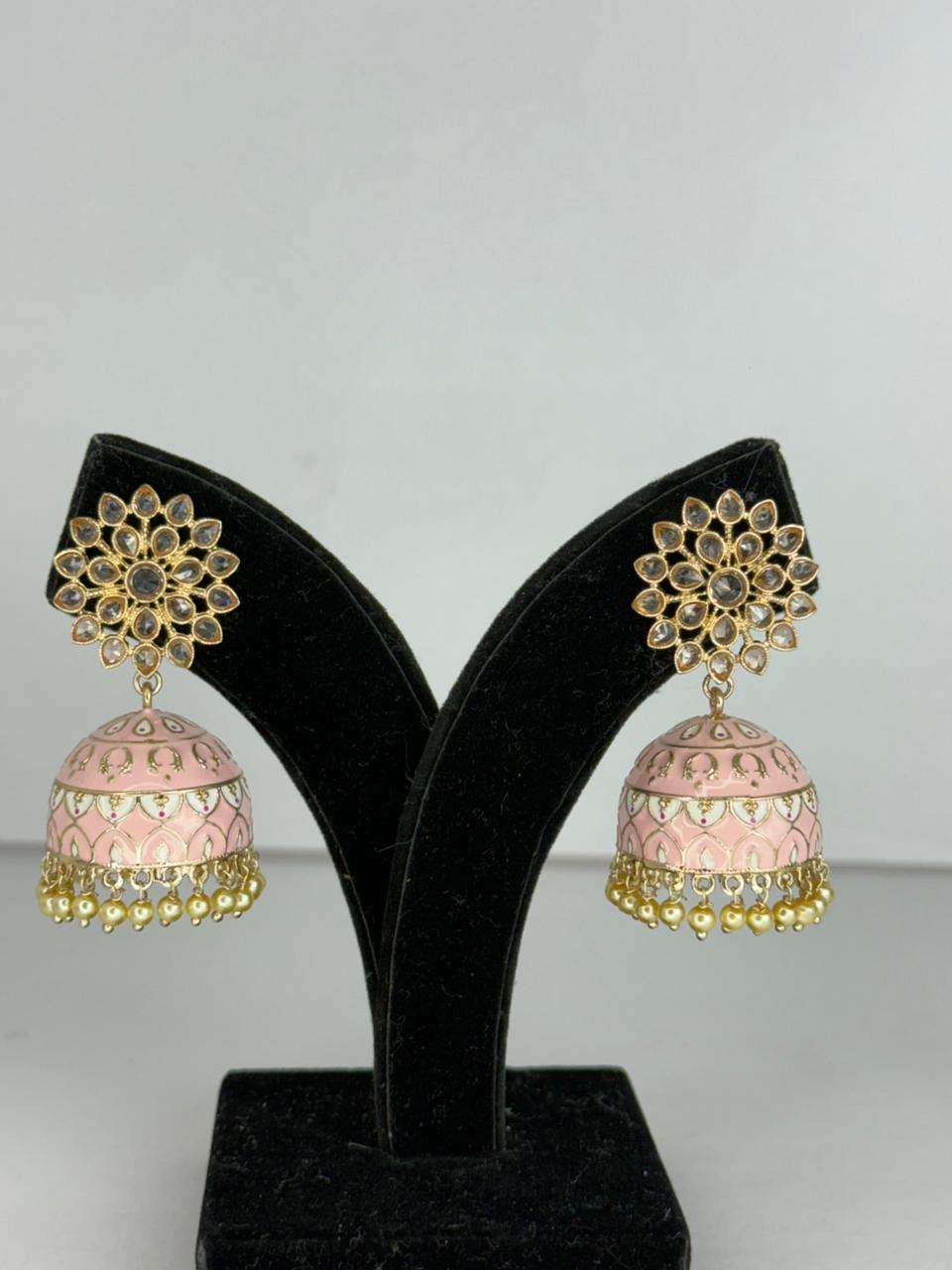 Pink Royale Jhumki