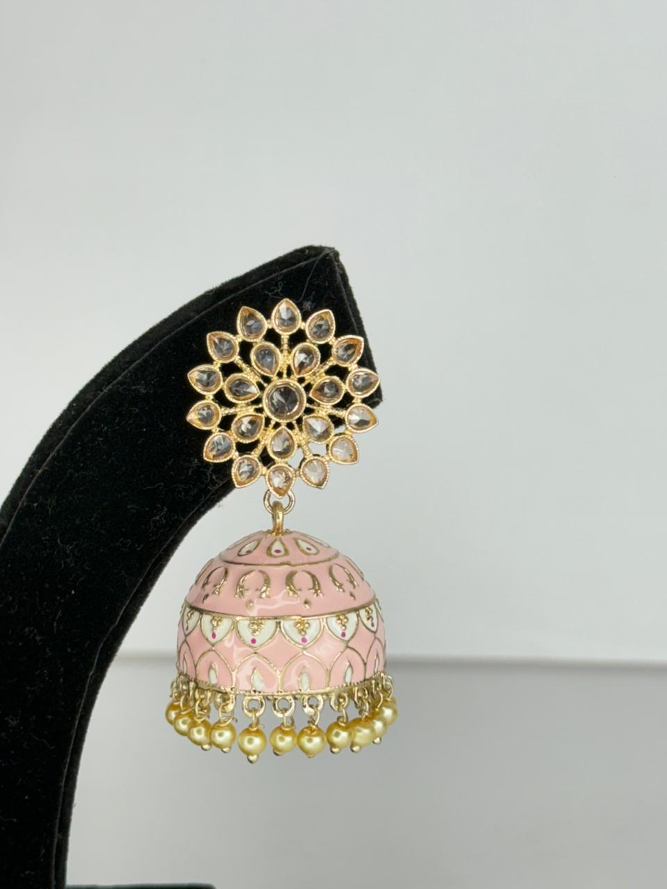 Pink Royale Jhumki