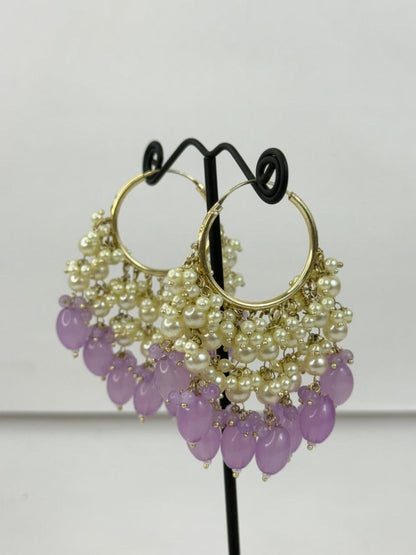 Meher Lavender Hoops