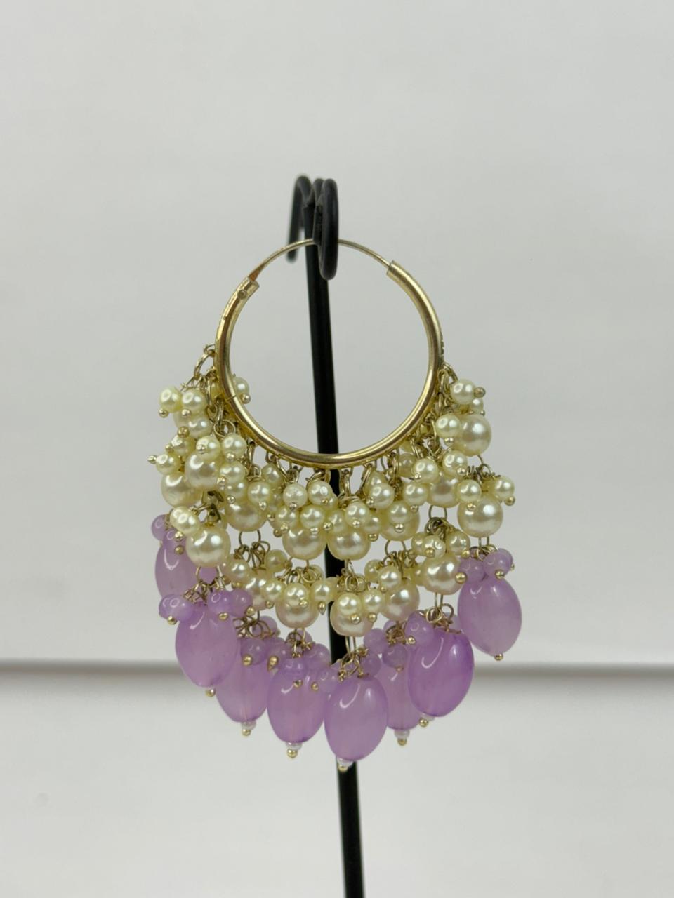 Meher Lavender Hoops