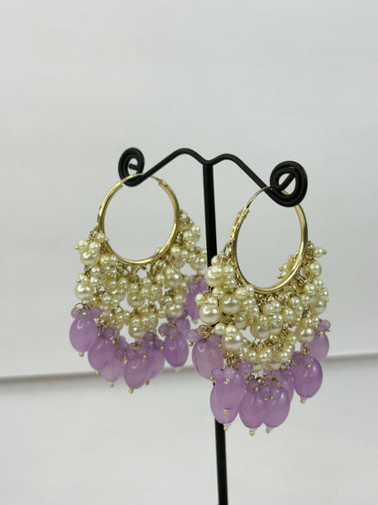 Meher Lavender Hoops