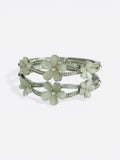 Petal Veil Crystal Bracelet