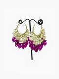 Rani Gulab Moti Hoops