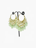 Mint Noor Pearl Hoops