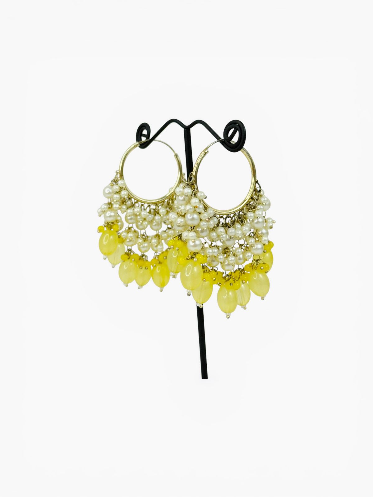 Haldi Noor Moti Hoops