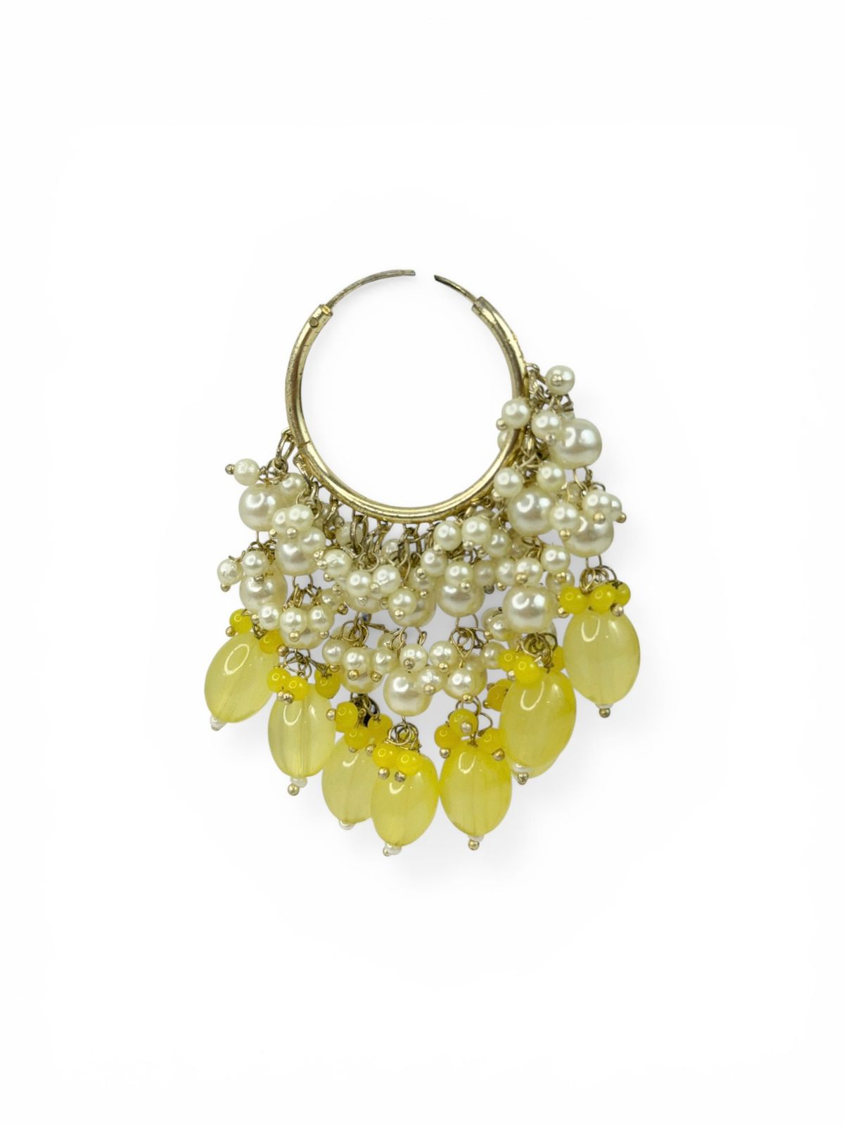 Haldi Noor Moti Hoops
