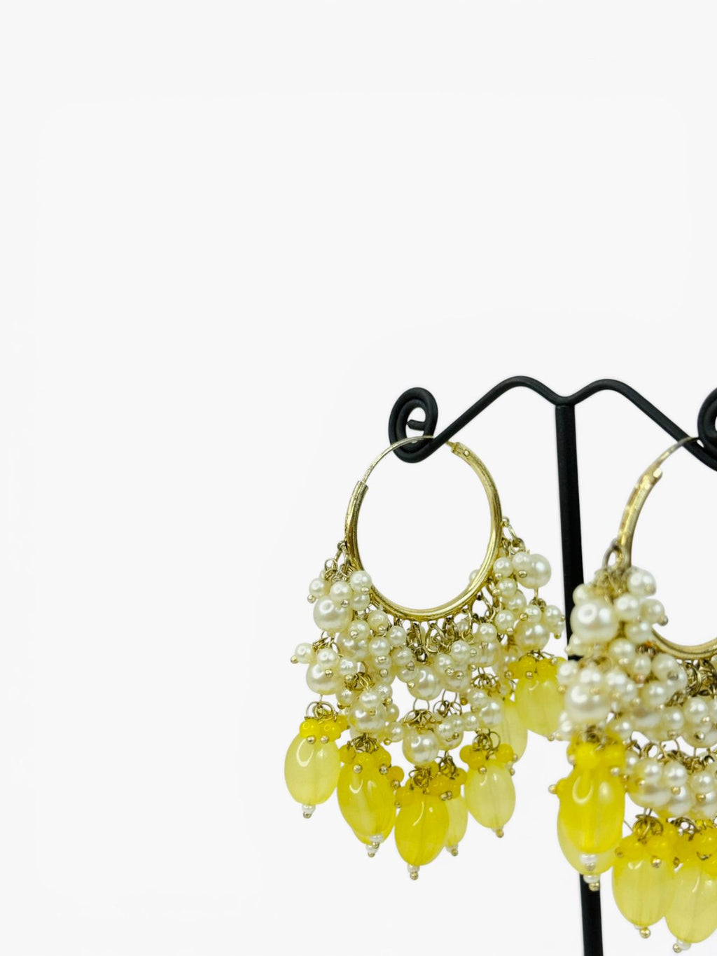 Haldi Noor Moti Hoops