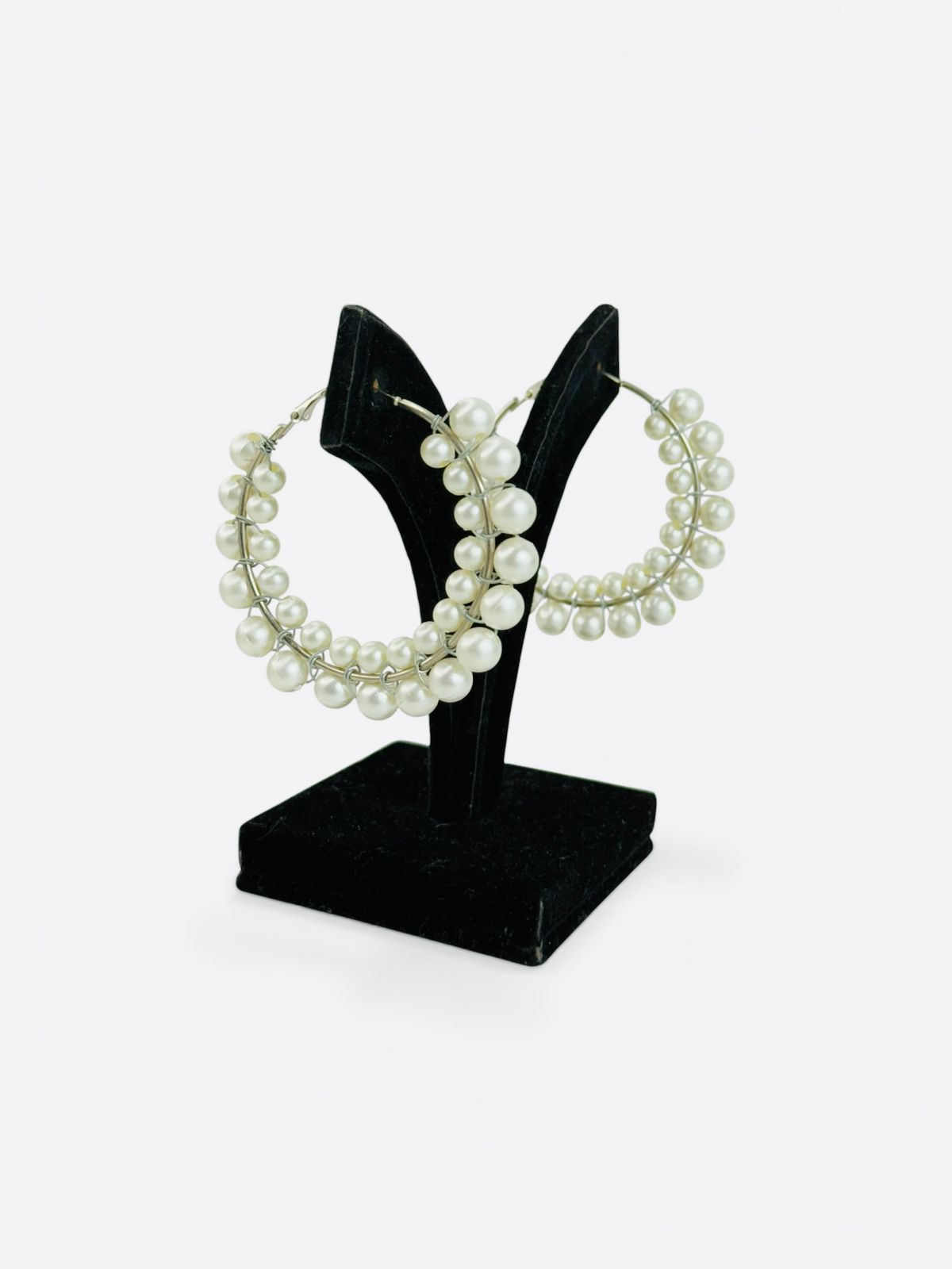 Chandni Pearl Cascade Hoops