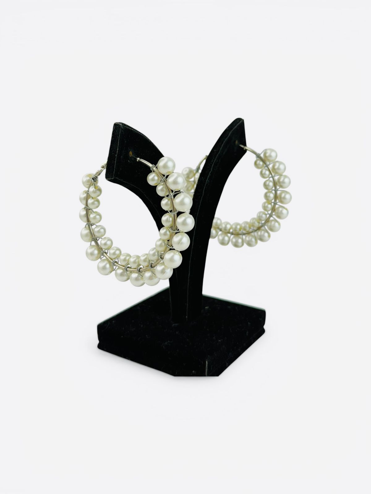 Chandni Pearl Cascade Hoops
