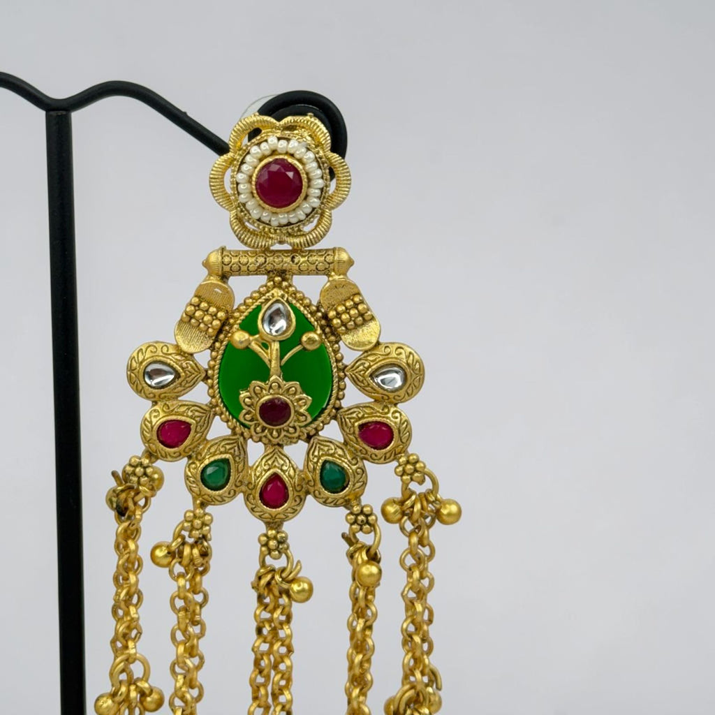 Maharani Meenakari Earings