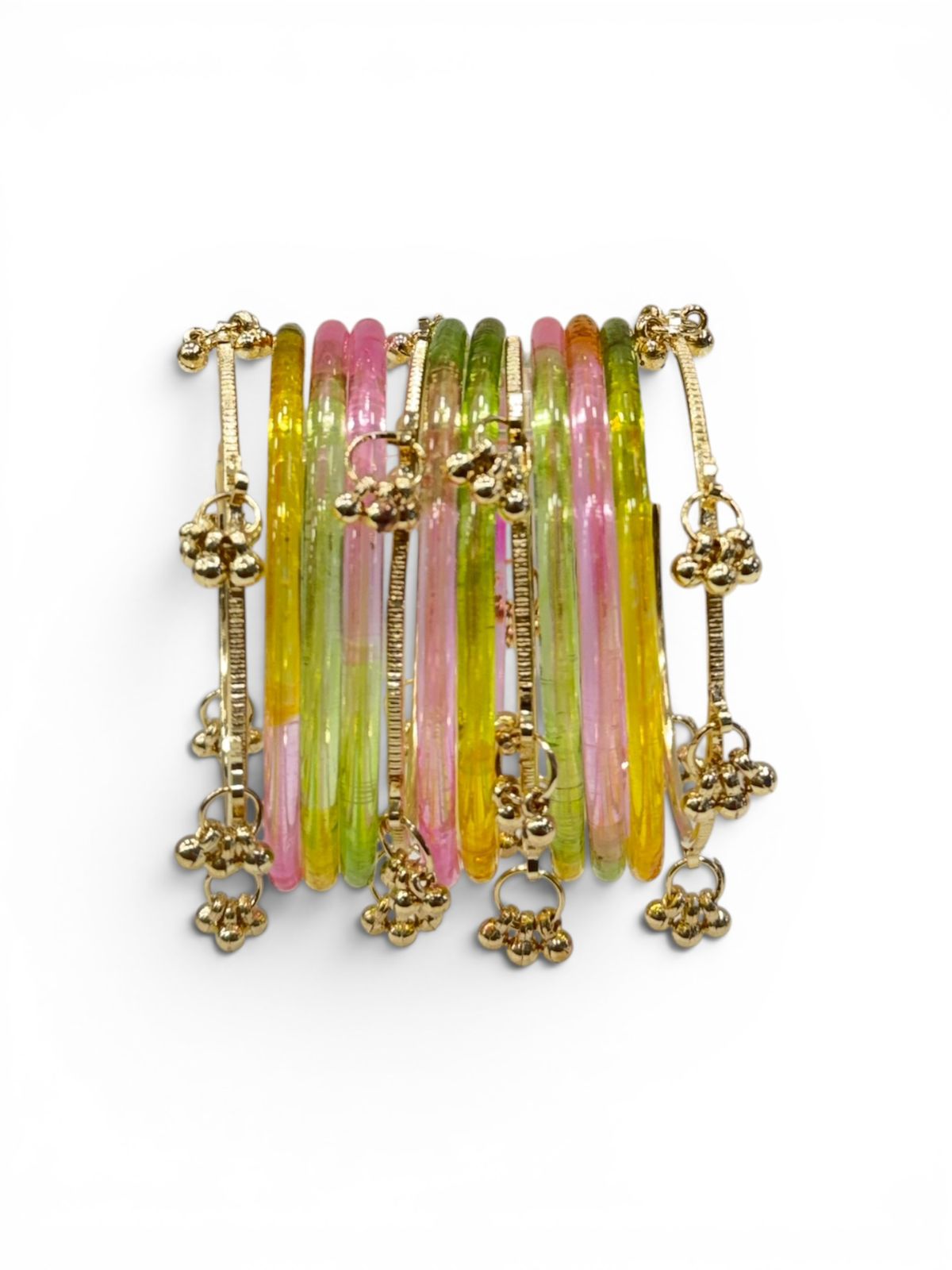 kashmiri jelly bangles multicolour  set