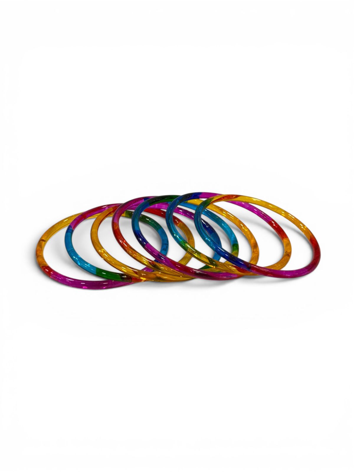 BubbleGlow jelly Bangles