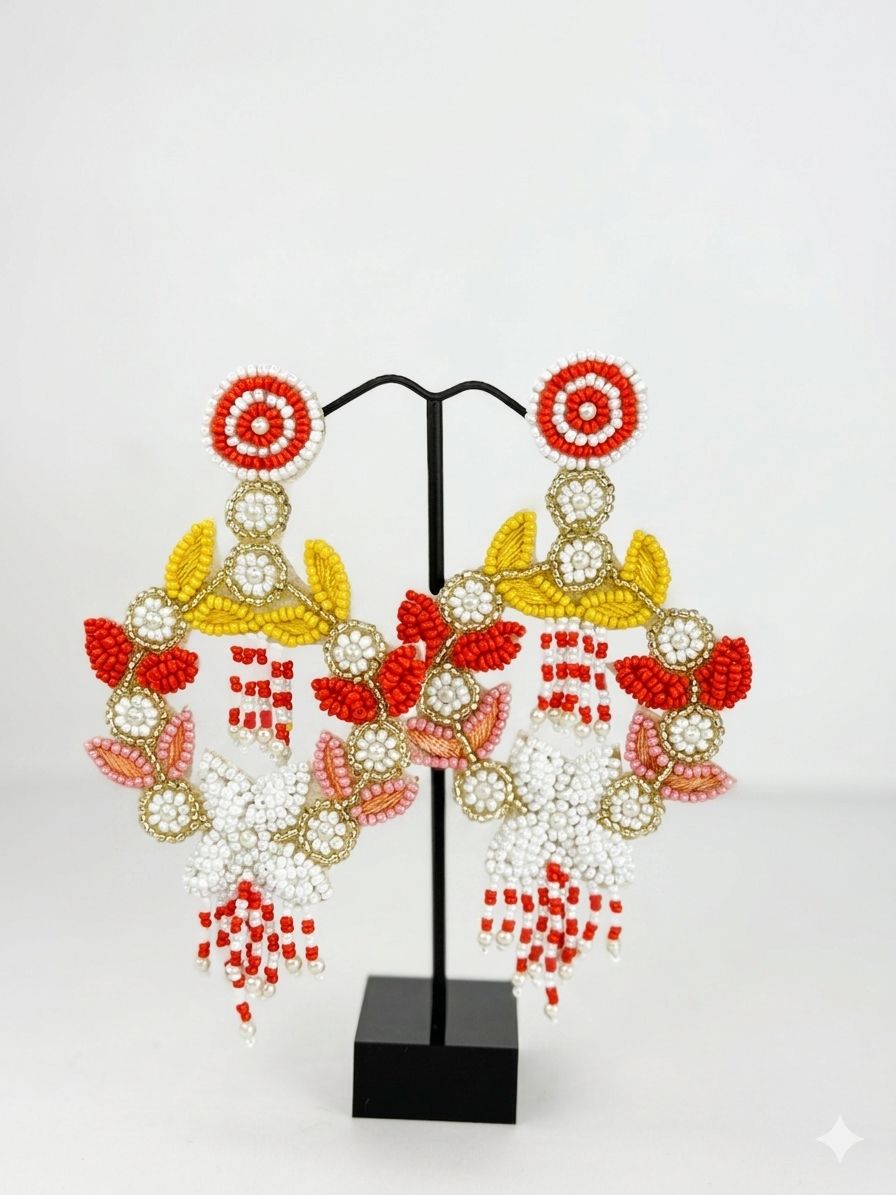 Festive Flora Earings