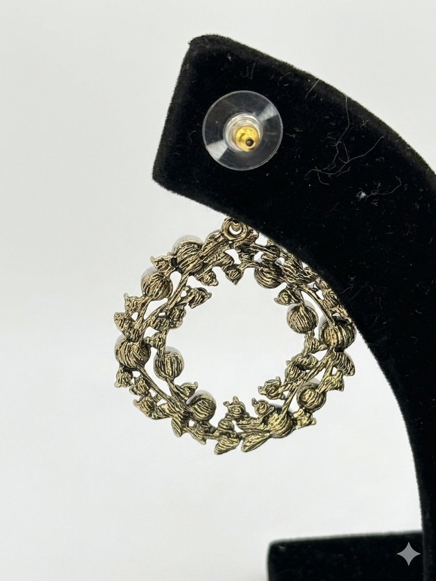 REGAL PEARL BLOOSOM EARINGS
