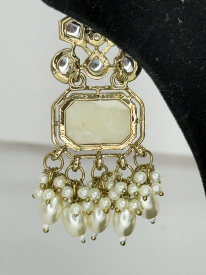 Nazneen Pearl Polki Earrings