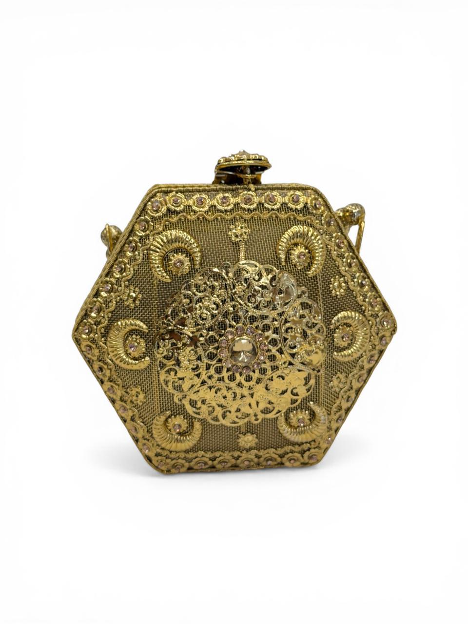 Golden Heirloom Purse
