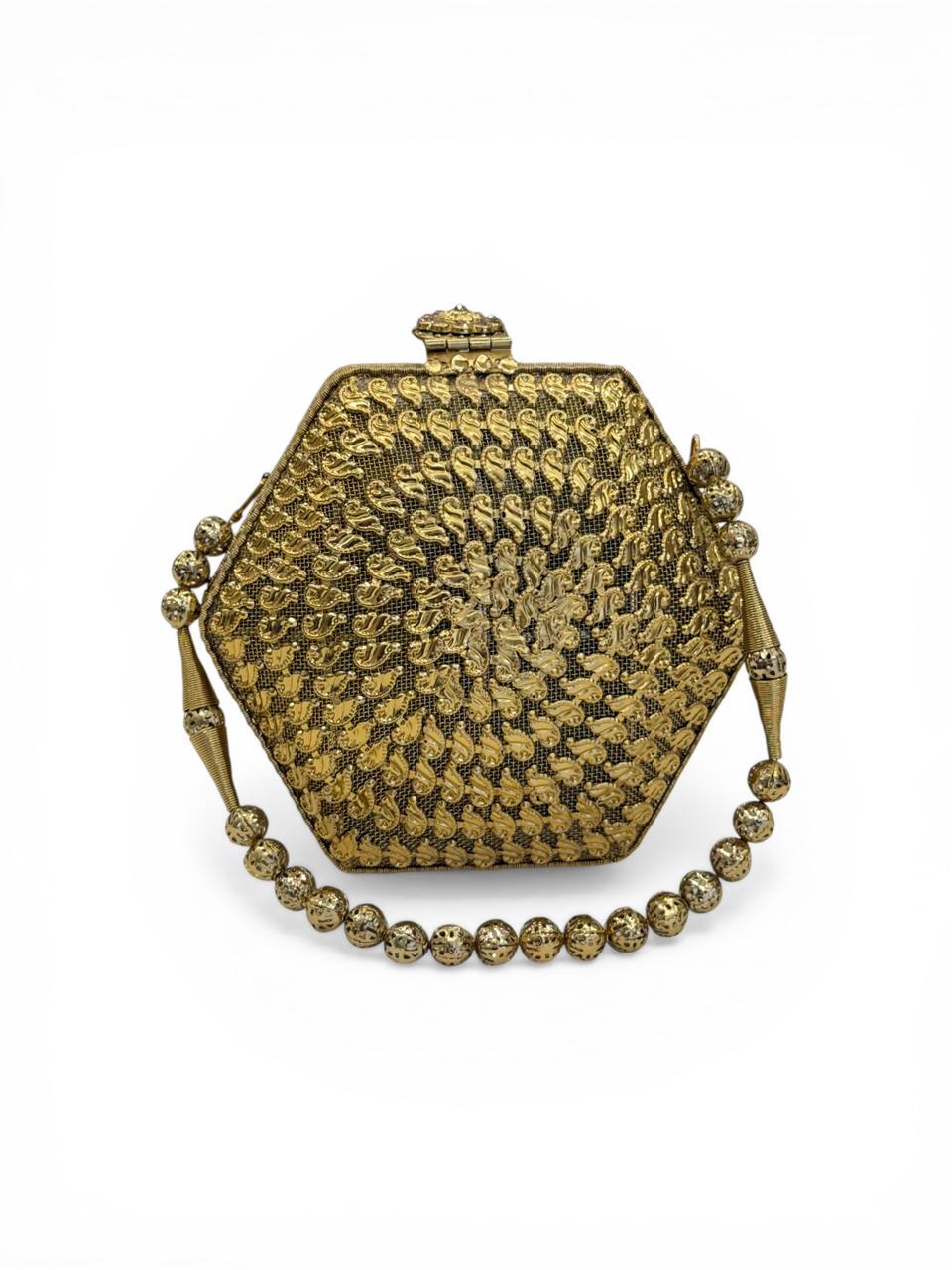 Golden Heirloom Purse