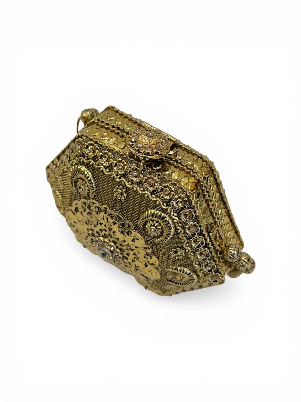 Golden Heirloom Purse