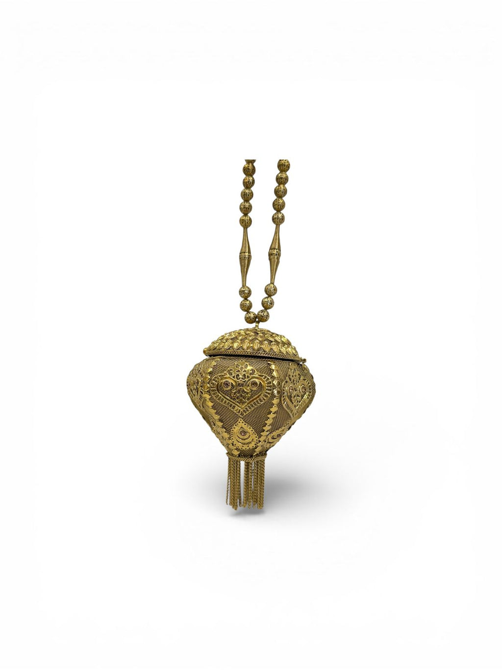 Vintage Gold Charm Purse