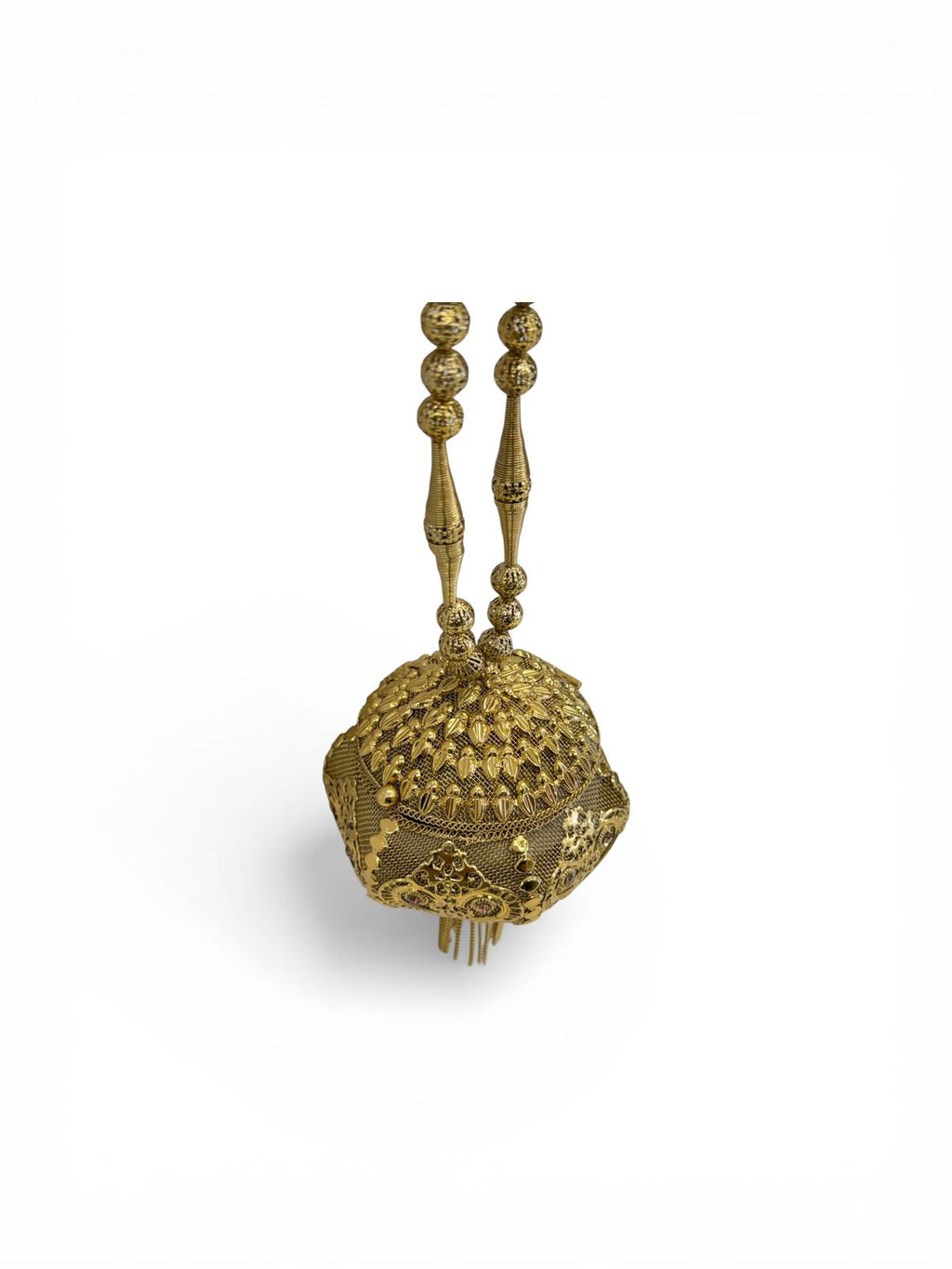 Vintage Gold Charm Purse